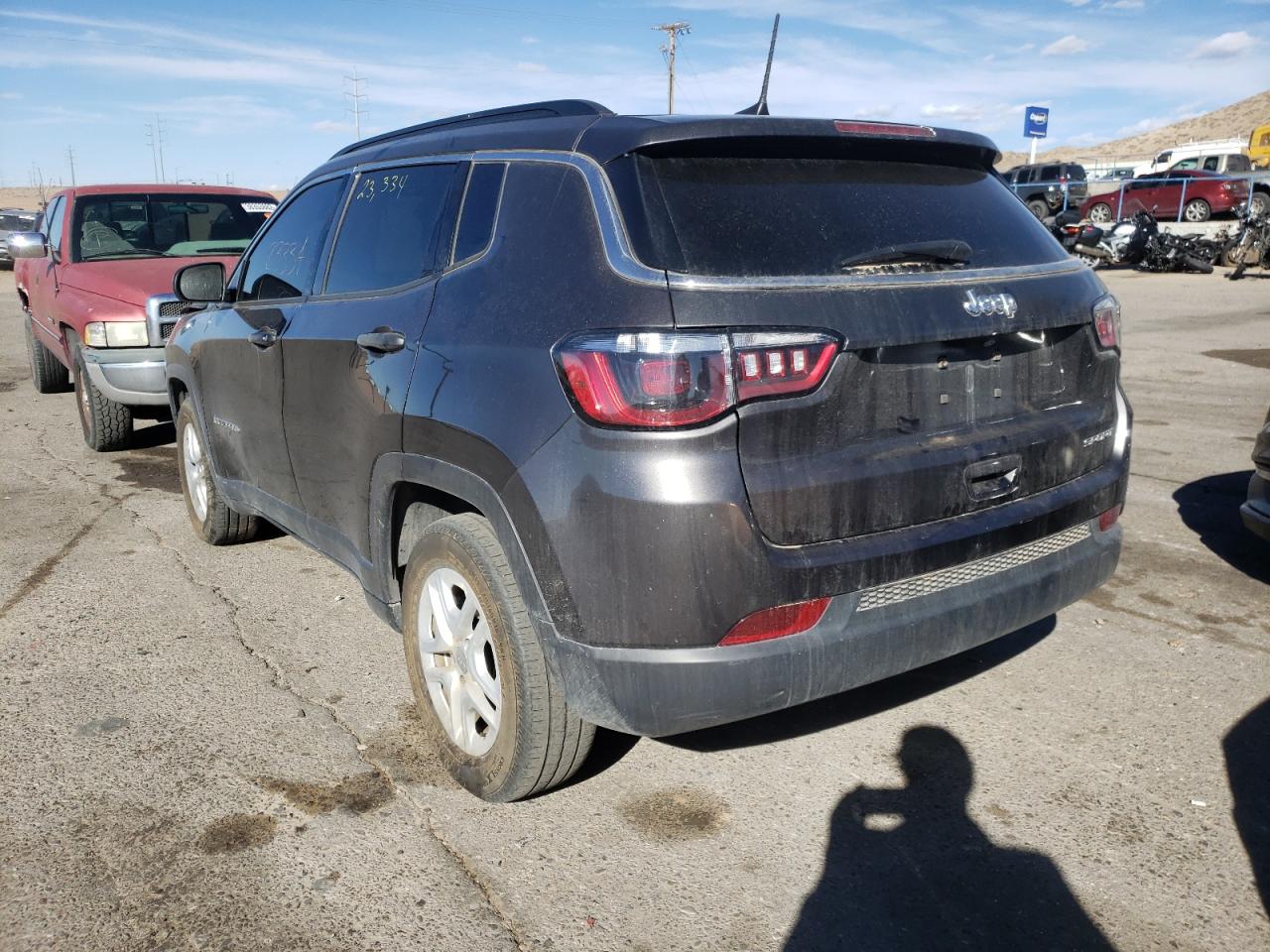 Photo 3 from auction – 2021 JEEP COMPASS SP with VIN 3C4NJCAB4MT518383