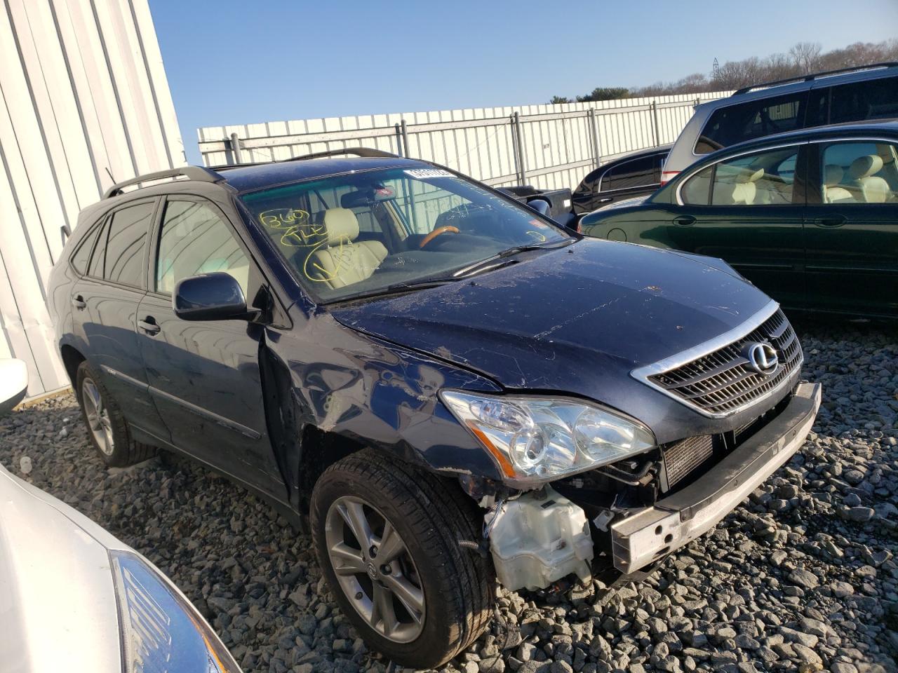 LEXUS RX 400H 2007 with VIN JTJHW31U472024284 - Photo from auction
