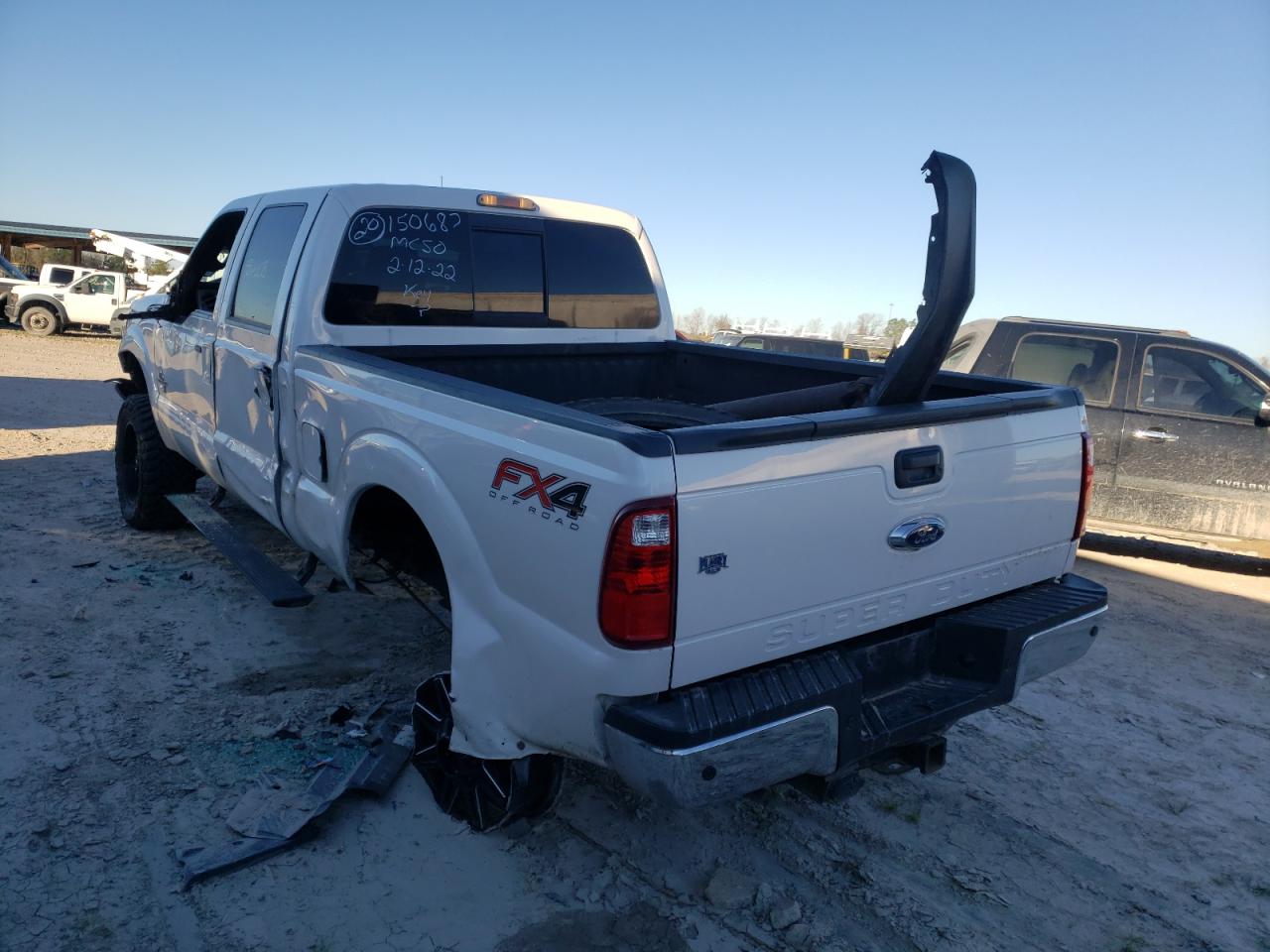 Photo 3 from auction – 2016 FORD F250 SUPER with VIN 1FT7W2BT0GEB03898