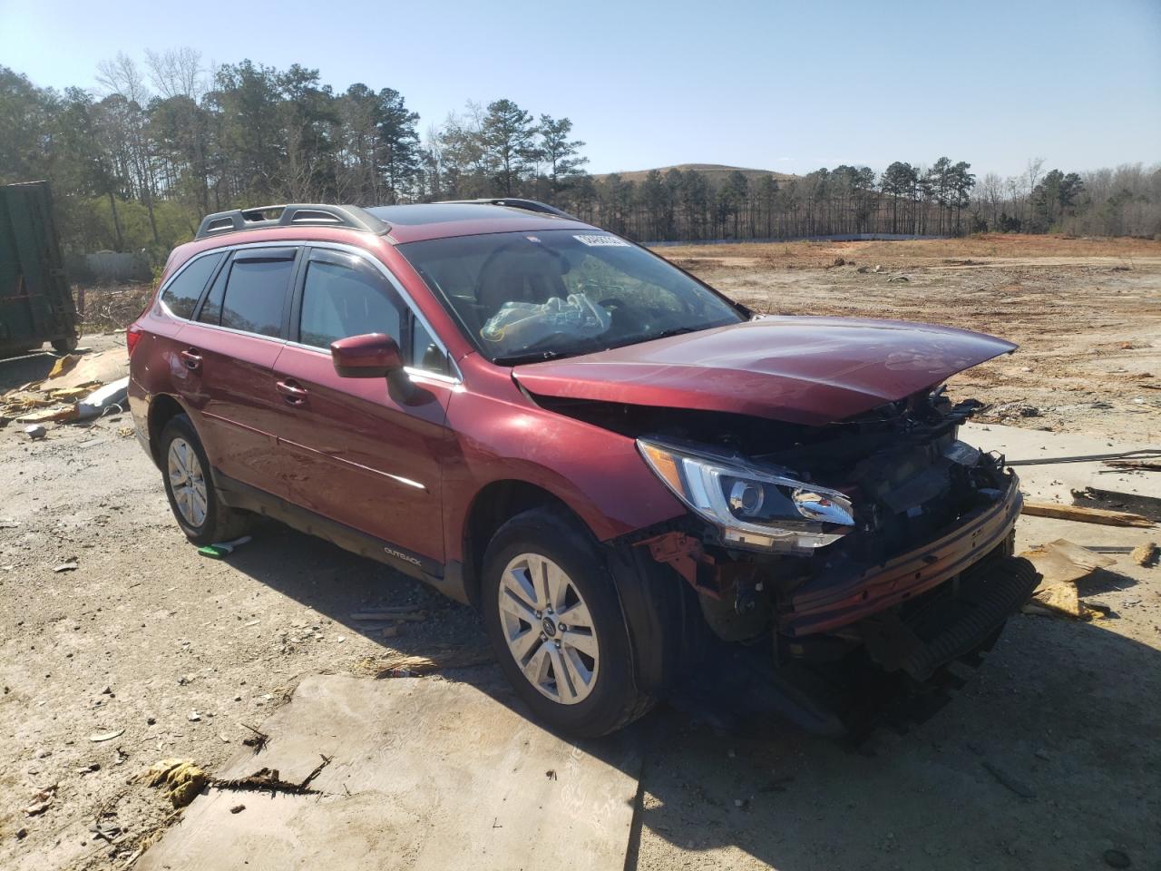 SUBARU OUTBACK 2. 2017 with VIN 4S4BSADCXH3407245 - Photo from auction