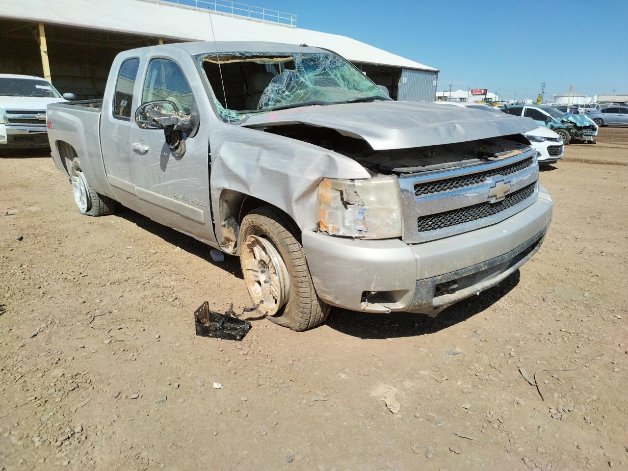 CHEVROLET SILVERADO 2008 with VIN 2GCEK19J681272036 - Photo from auction