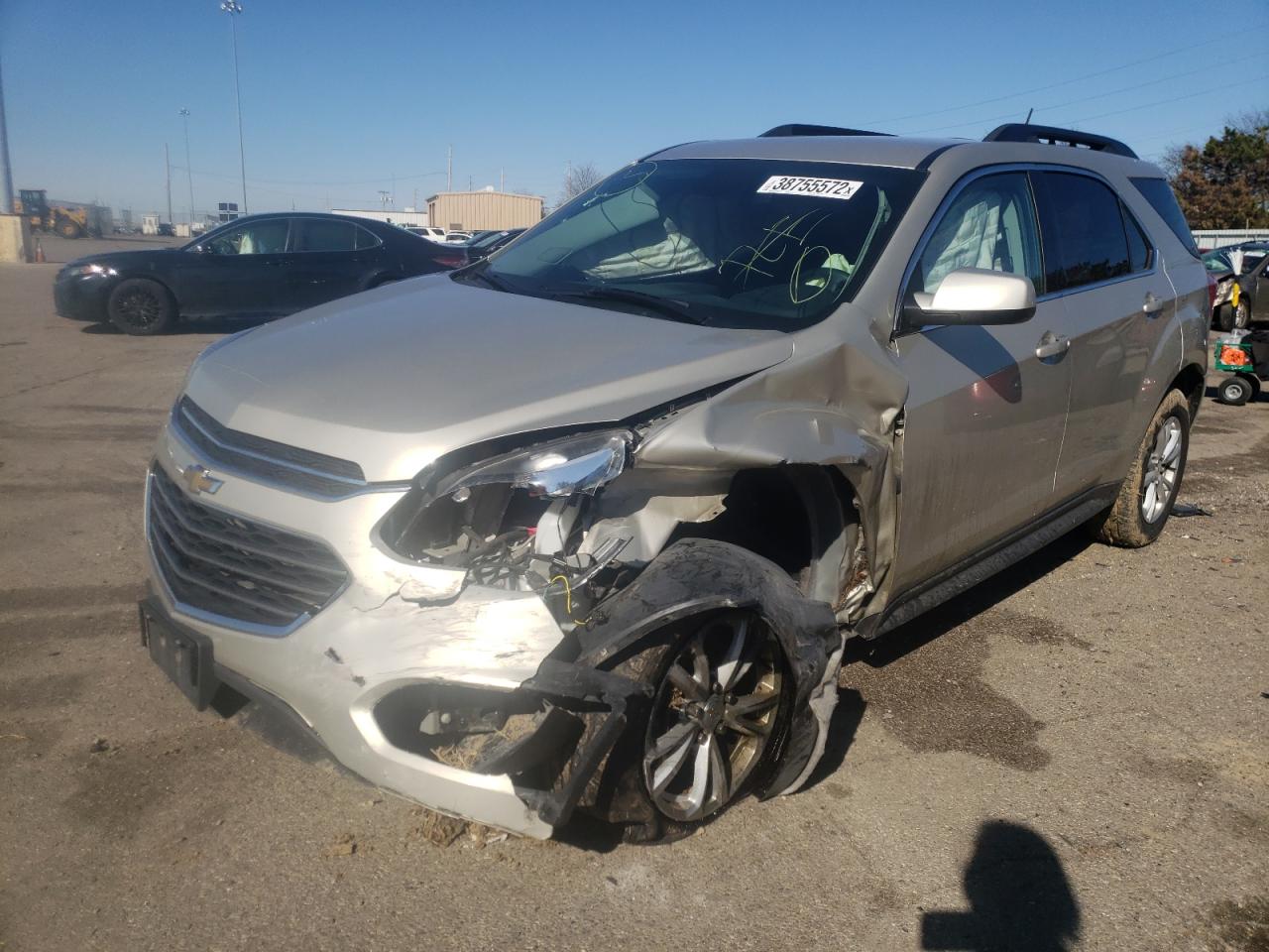 Photo 2 from auction – 2016 CHEVROLET EQUINOX LT with VIN 2GNALCEK0G1165642