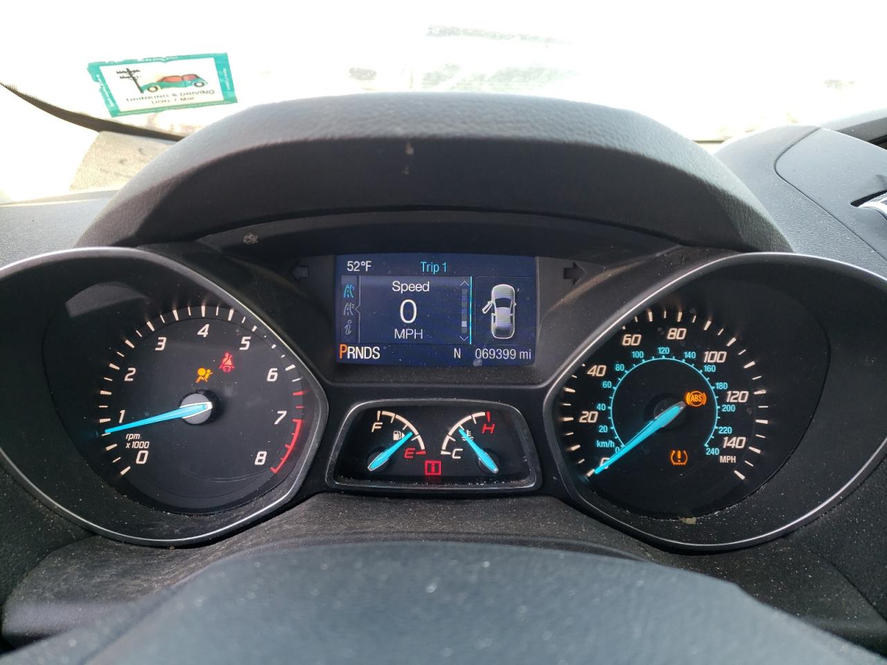 Photo 8 from auction – 2015 FORD ESCAPE SE with VIN 1FMCU0G77FUB87481