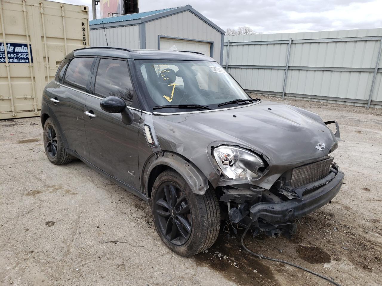 MINI COOPER S C 2012 with VIN WMWZC5C52CWL57231 - Photo from auction