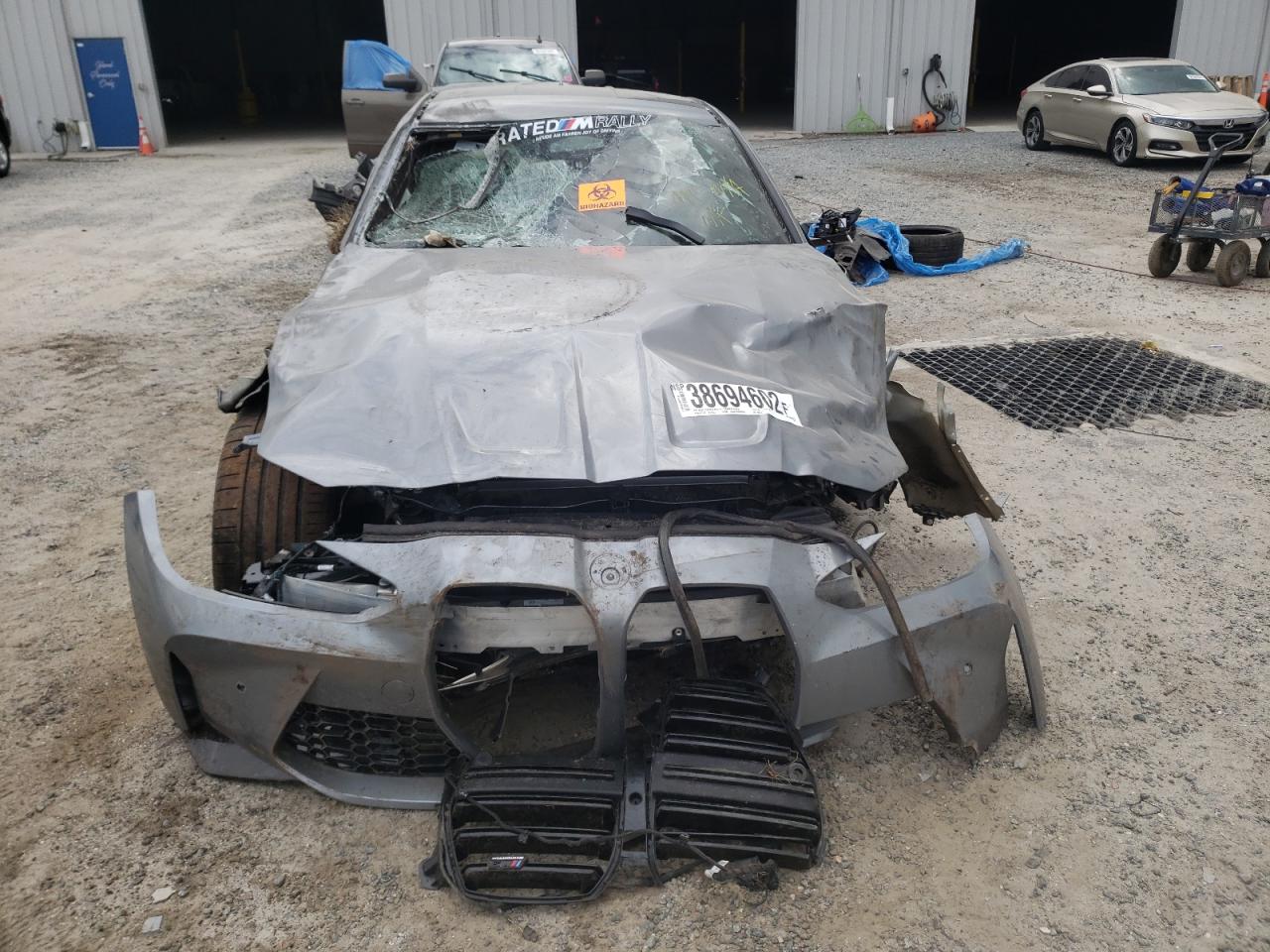 Photo 9 from auction – 2022 BMW M3 COMPETI with VIN WBS43AY08NFM00081