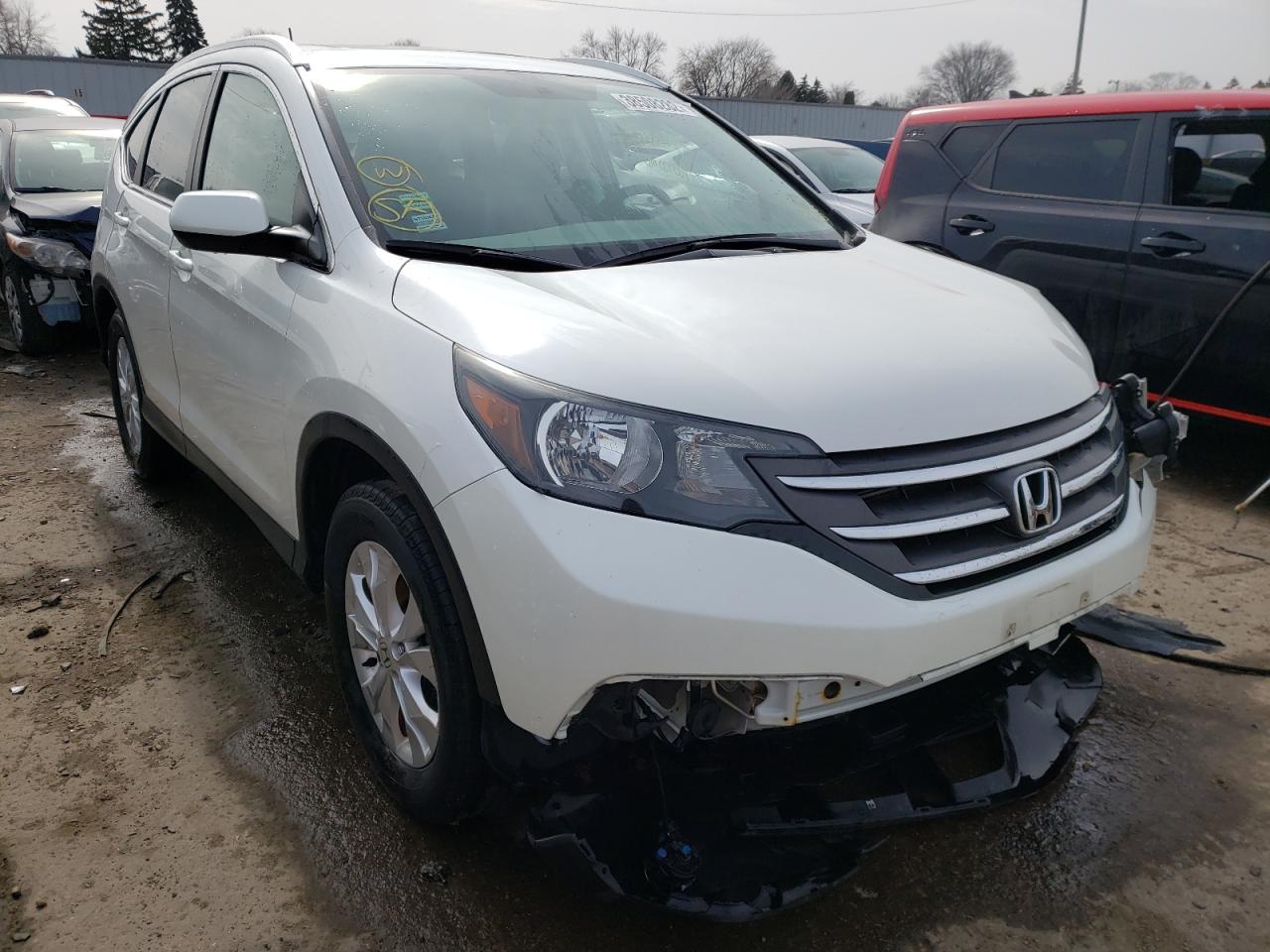 HONDA CR-V EXL 2014 with VIN 5J6RM4H74EL066426 - Photo from auction