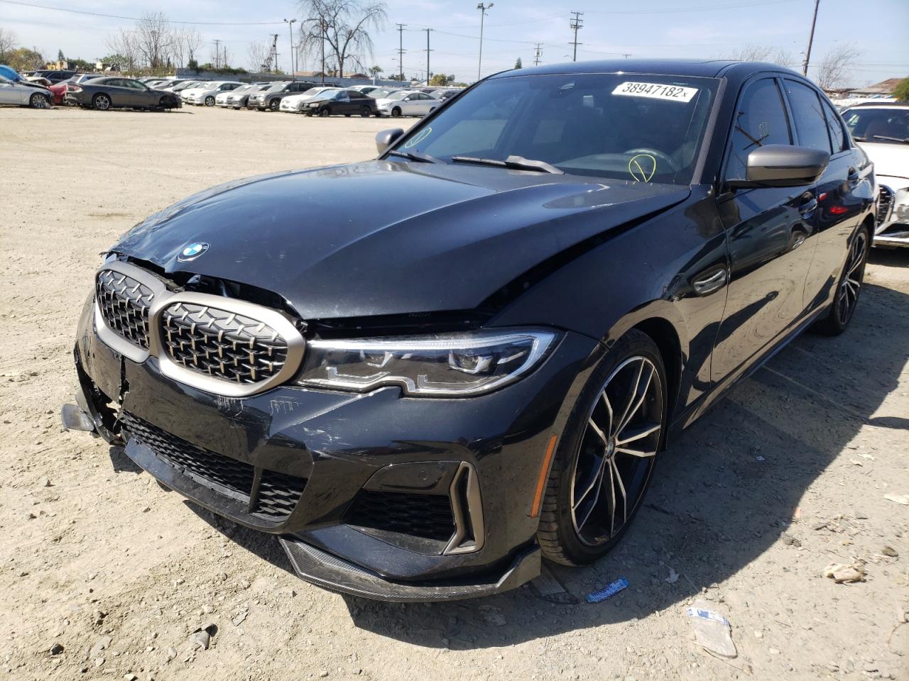 Photo 2 from auction – 2021 BMW M340I with VIN 3MW5U7J09M8B69184