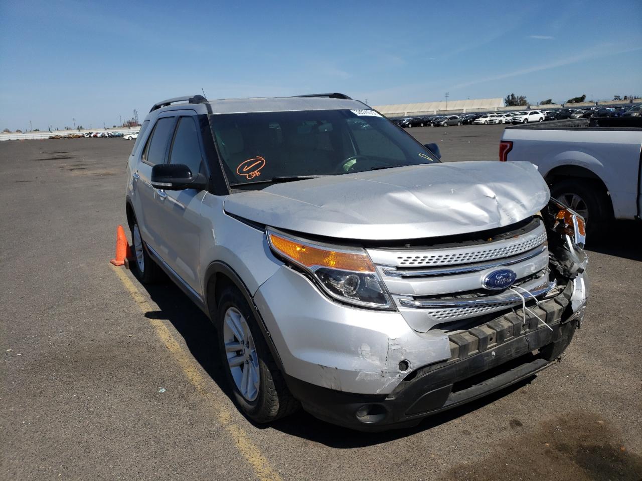 FORD EXPLORER X 2014 with VIN 1FM5K7D83EGA92661 - Photo from auction