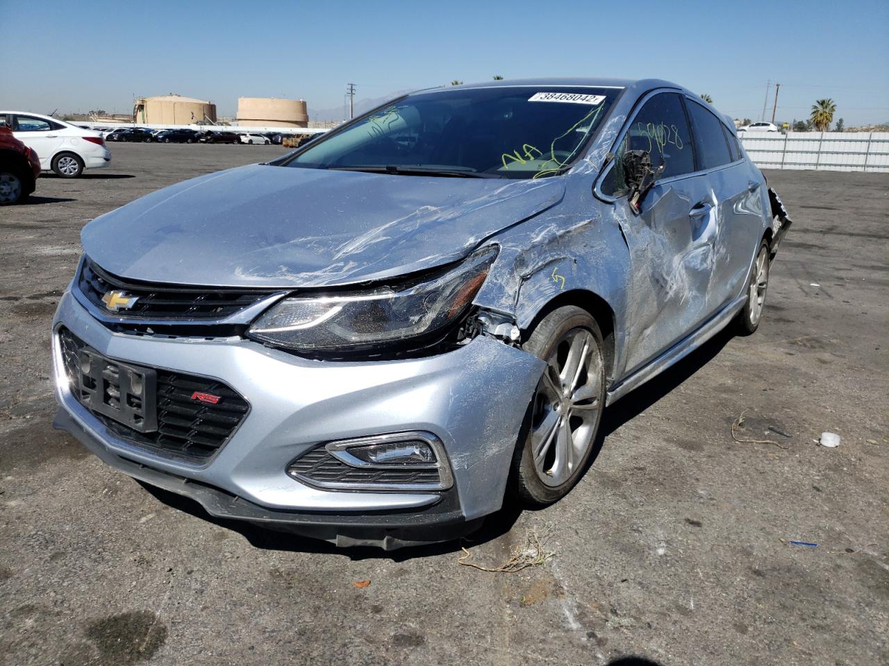 Photo 2 from auction – 2017 CHEVROLET CRUZE PREM with VIN 3G1BF6SM0HS600704
