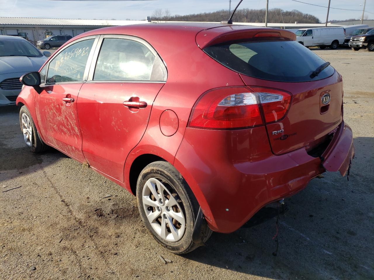 Photo 3 from auction – 2013 KIA RIO LX with VIN KNADM5A37D6117392