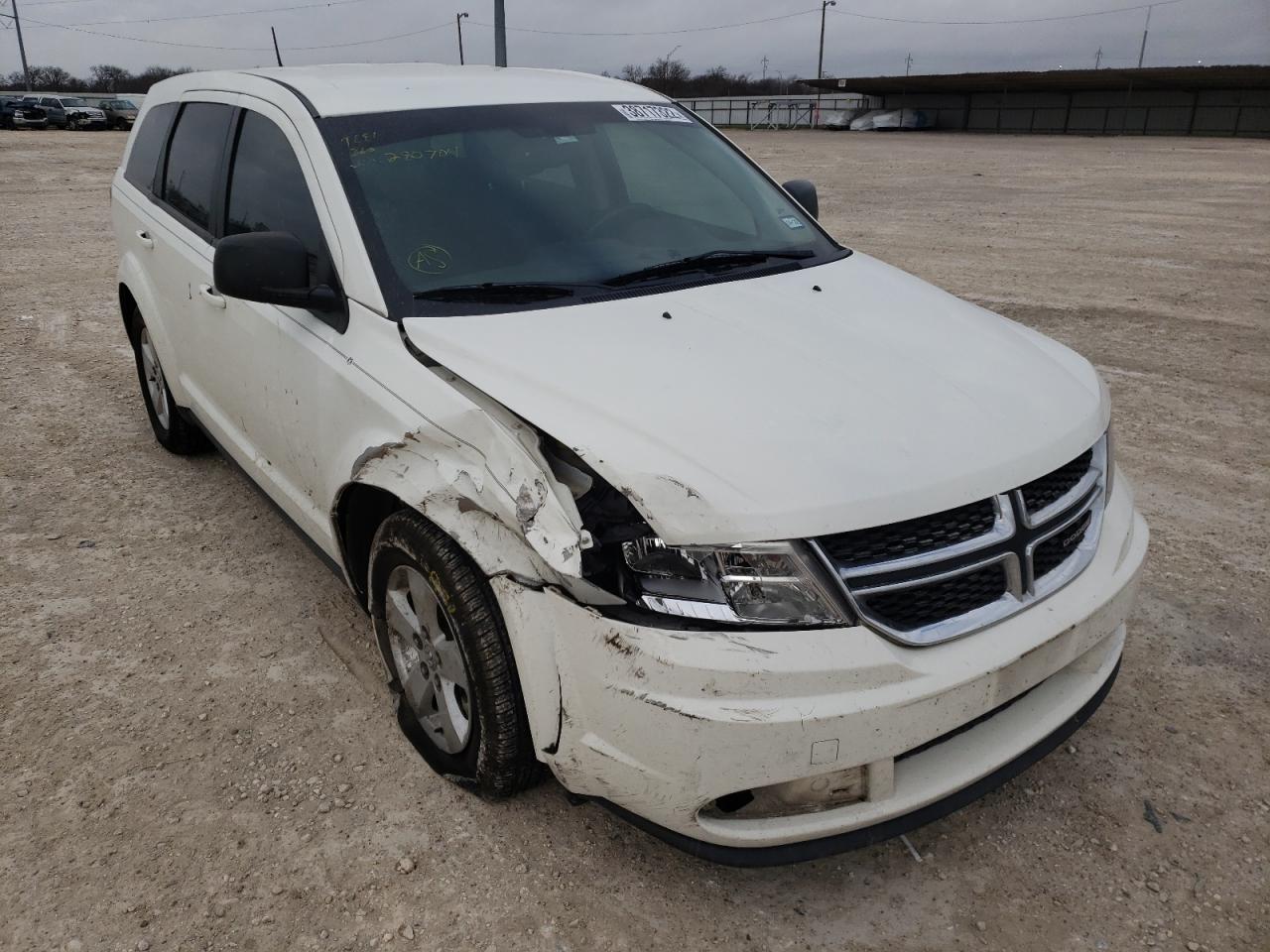 DODGE JOURNEY SE 2014 with VIN 3C4PDCABXET280704 - Photo from auction