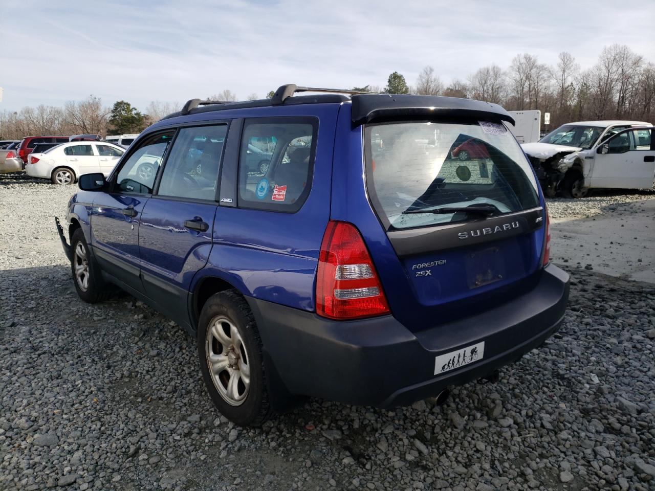 Photo 3 from auction – 2004 SUBARU FORESTER 2 with VIN JF1SG63634H737522