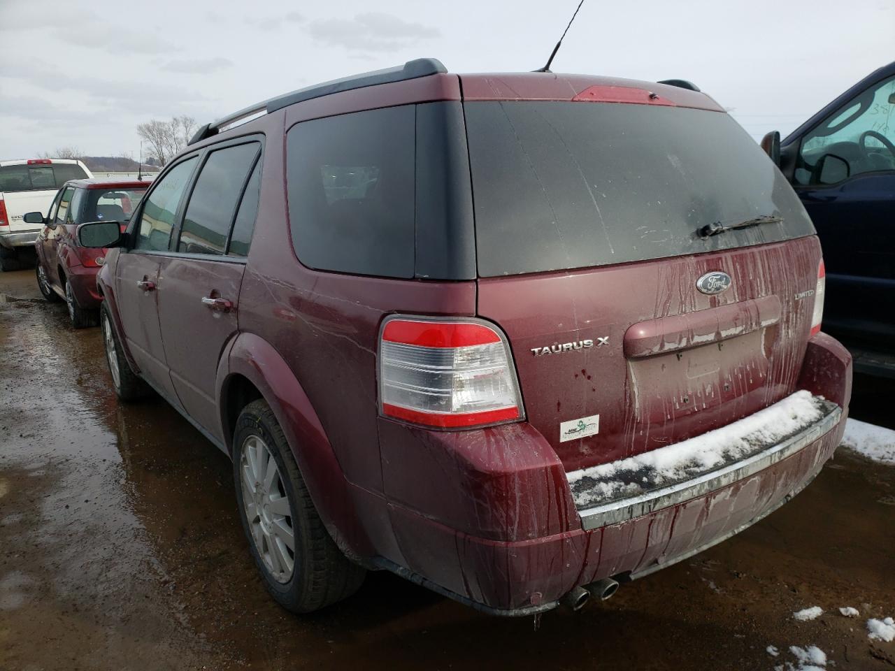 Photo 3 from auction – 2008 FORD TAURUS X L with VIN 1FMDK03W98GA15350
