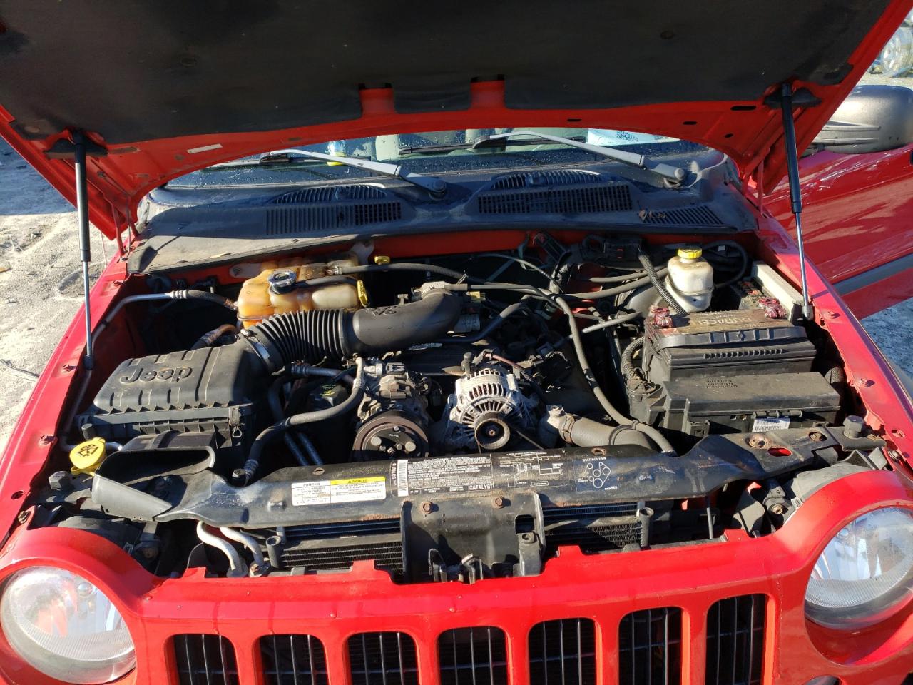 Photo 7 from auction – 2005 JEEP LIBERTY SP with VIN 1J4GL48K45W623865