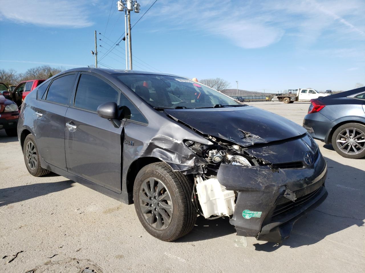 TOYOTA PRIUS PLUG 2014 with VIN JTDKN3DP6E3062494 - Photo from auction