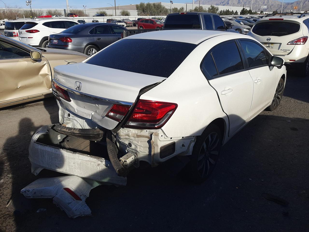 Photo 4 from auction – 2014 HONDA CIVIC EXL with VIN 19XFB2F95EE274315
