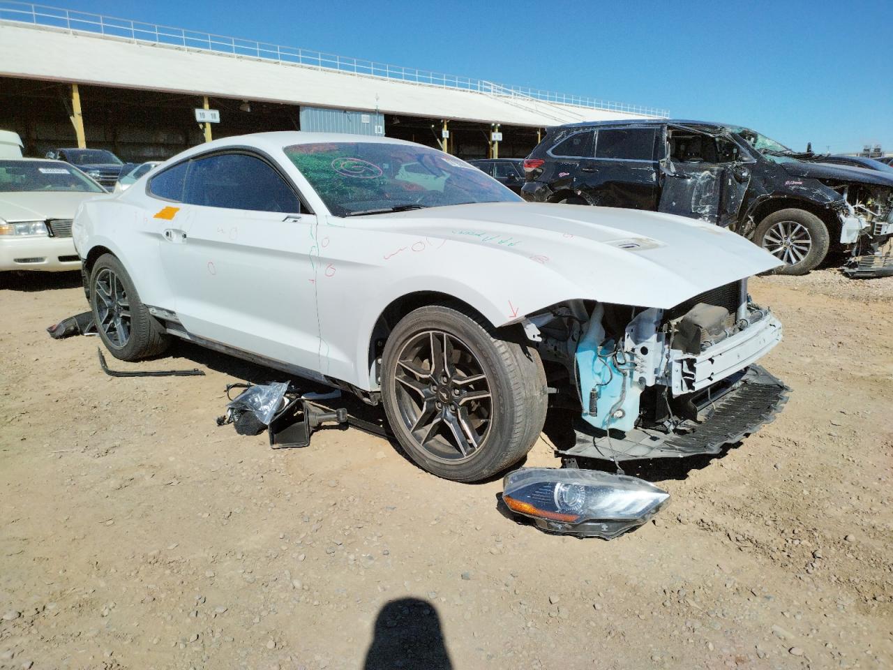 FORD MUSTANG 2019 with VIN 1FA6P8TH0K5123508 - Photo from auction