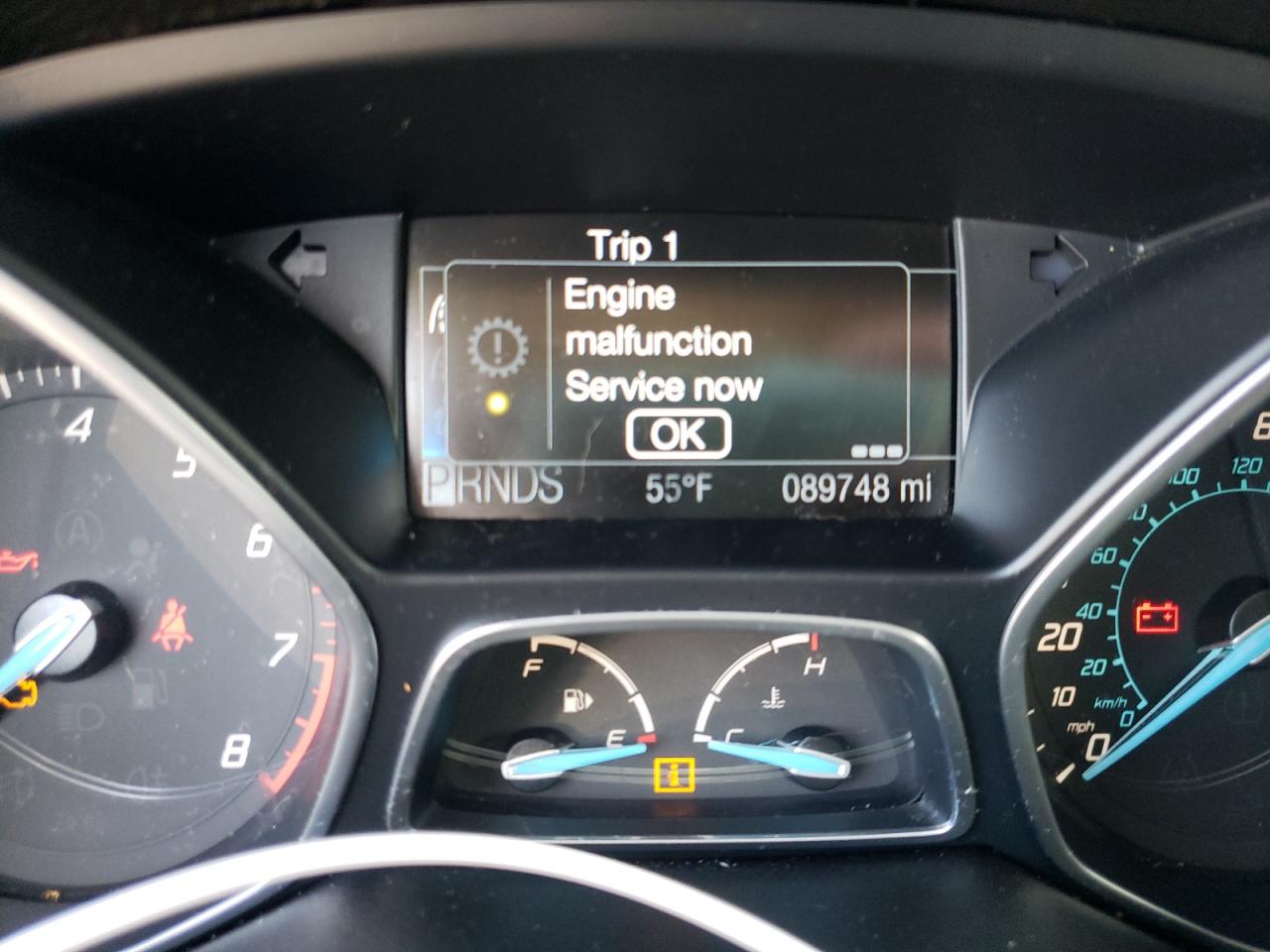 Photo 8 from auction – 2012 FORD FOCUS SEL with VIN 1FAHP3M21CL231381