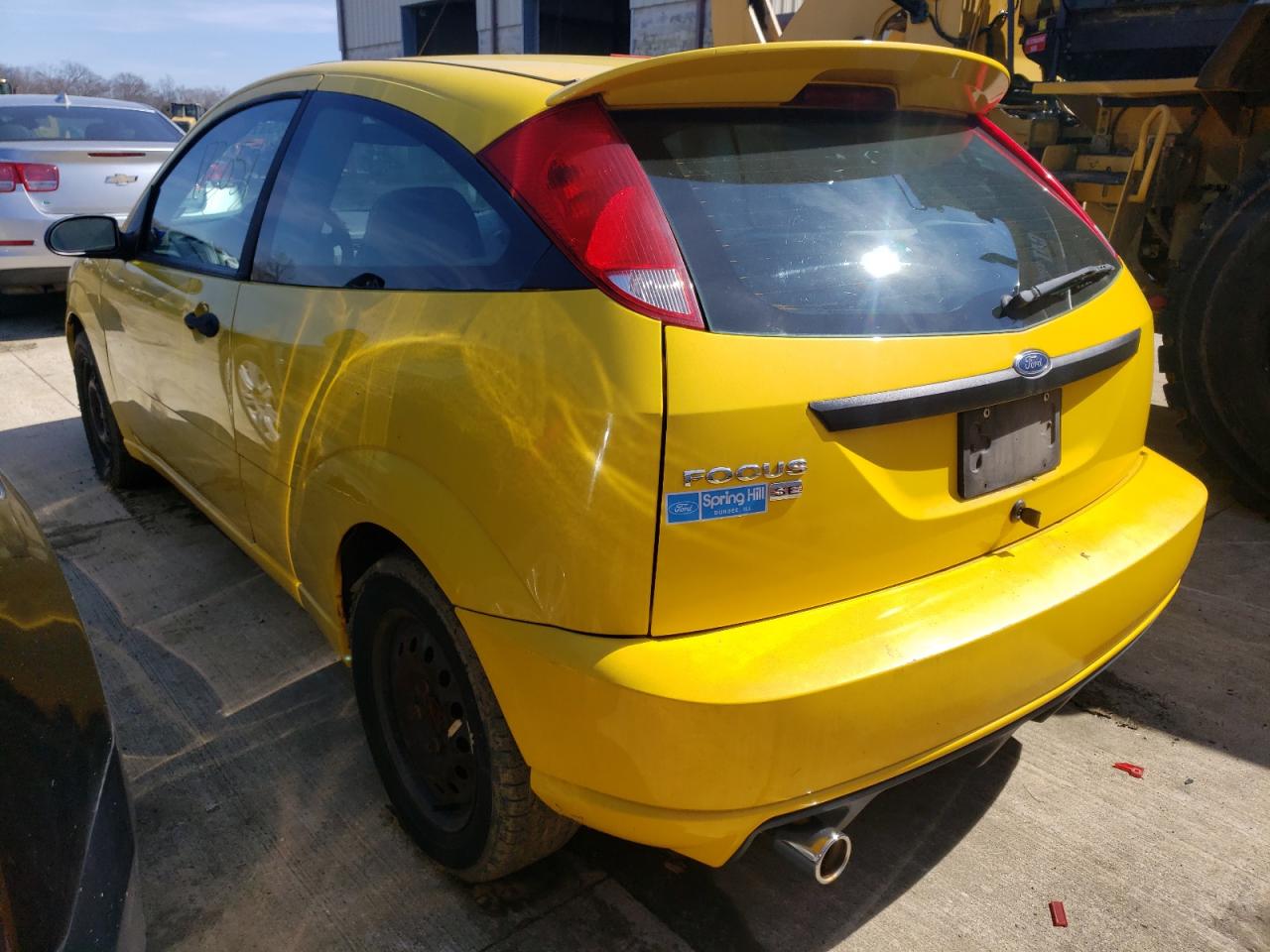 Photo 3 from auction – 2007 FORD FOCUS ZX3 with VIN 1FAFP31N07W138054