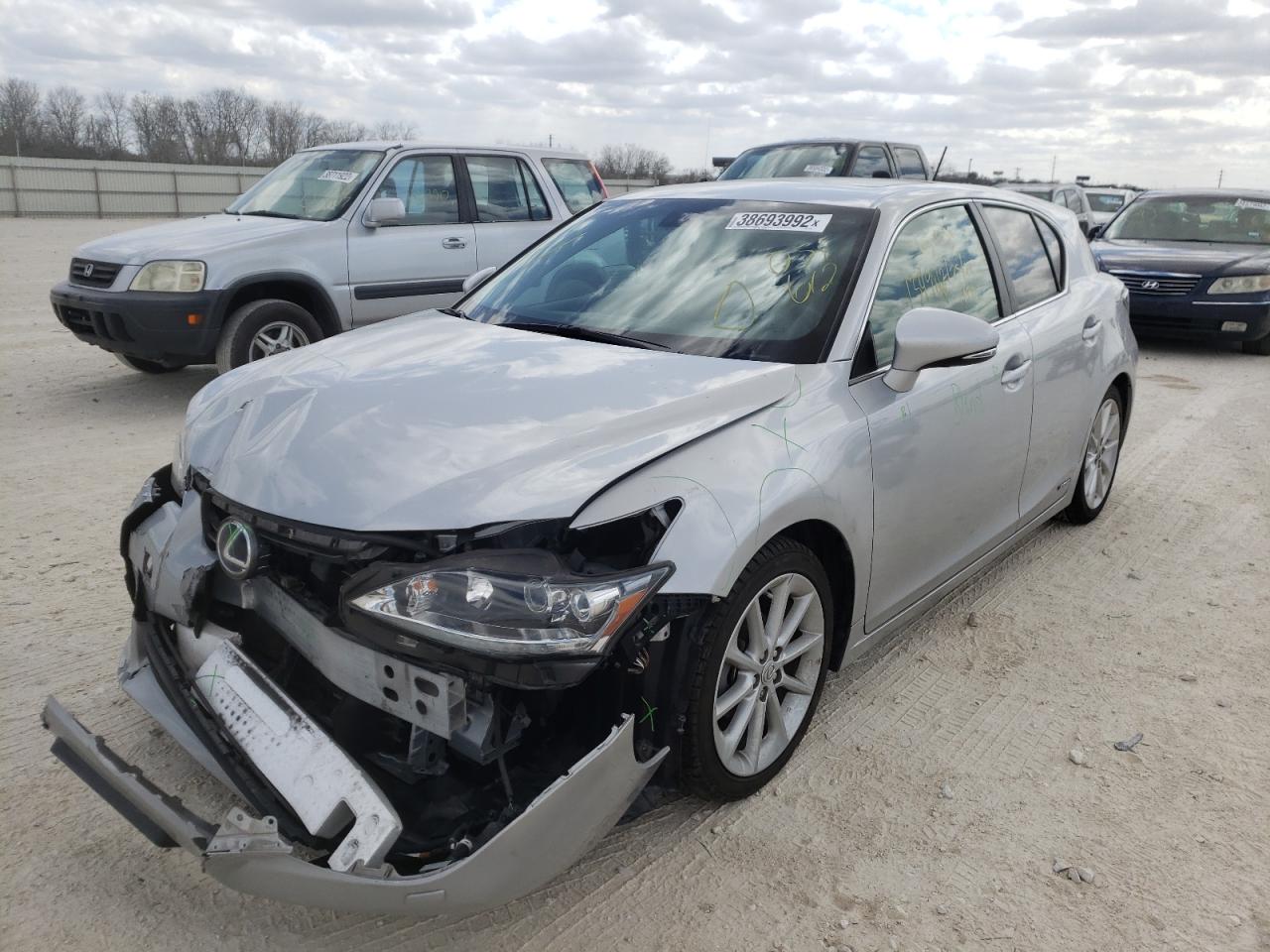 Photo 2 from auction – 2012 LEXUS CT 200 with VIN JTHKD5BH5C2058612