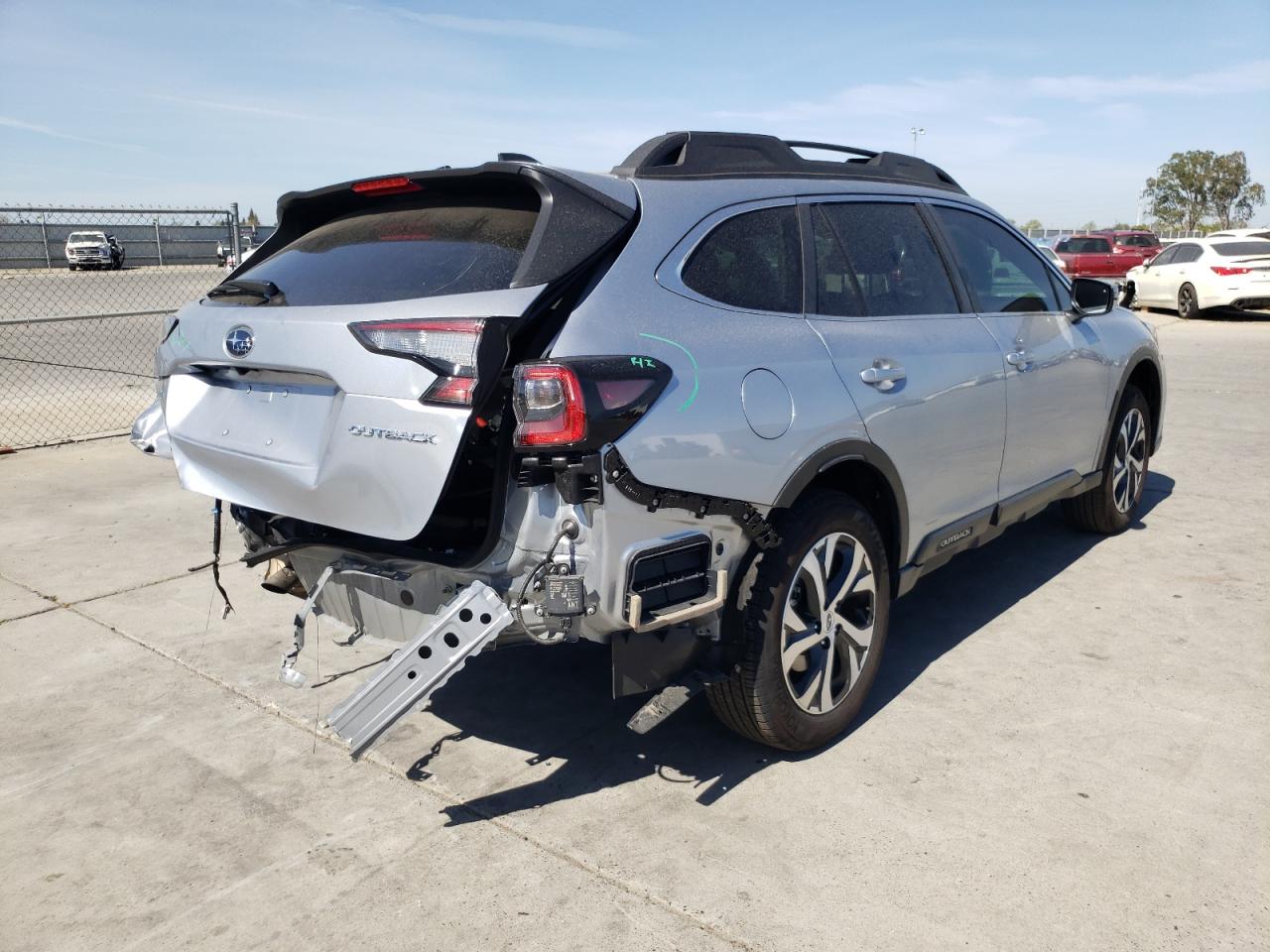 Photo 4 from auction – 2022 SUBARU OUTBACK LI with VIN 4S4BTANC4N3104775