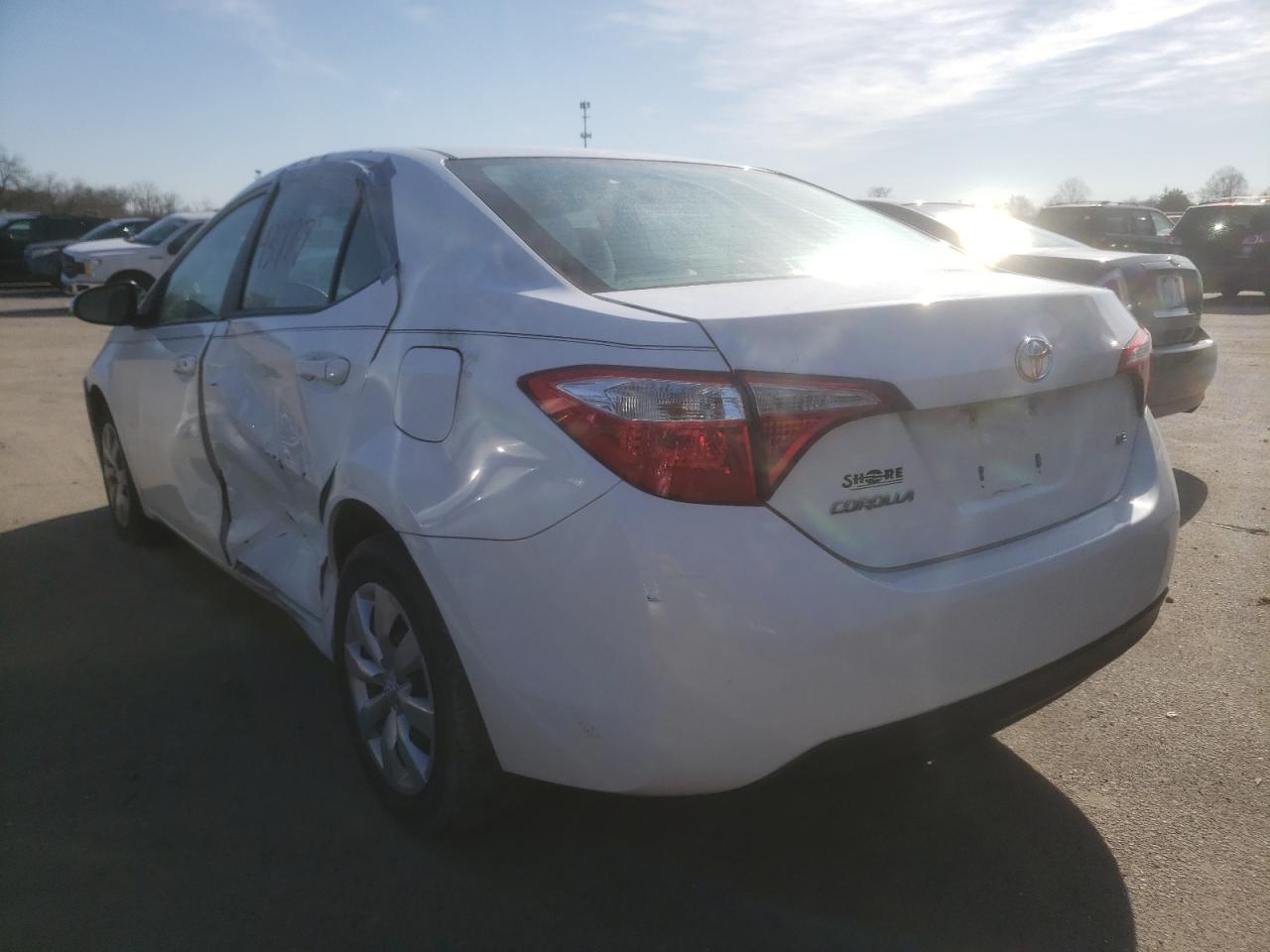 Photo 3 from auction – 2015 TOYOTA COROLLA L with VIN 2T1BURHE0FC251293