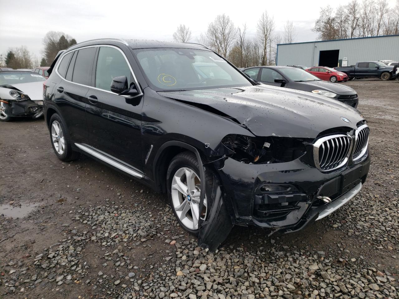 BMW X3 XDRIVE3 2019 with VIN 5UXTR9C50KLR10973 - Photo from auction