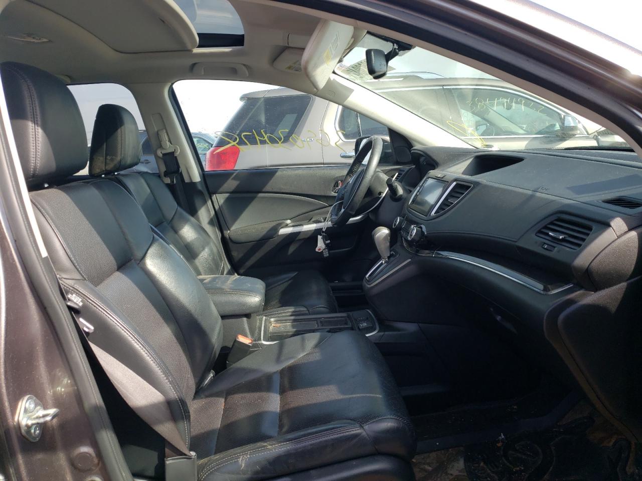 Photo 5 from auction – 2015 HONDA CR-V EXL with VIN 5J6RM4H79FL037053