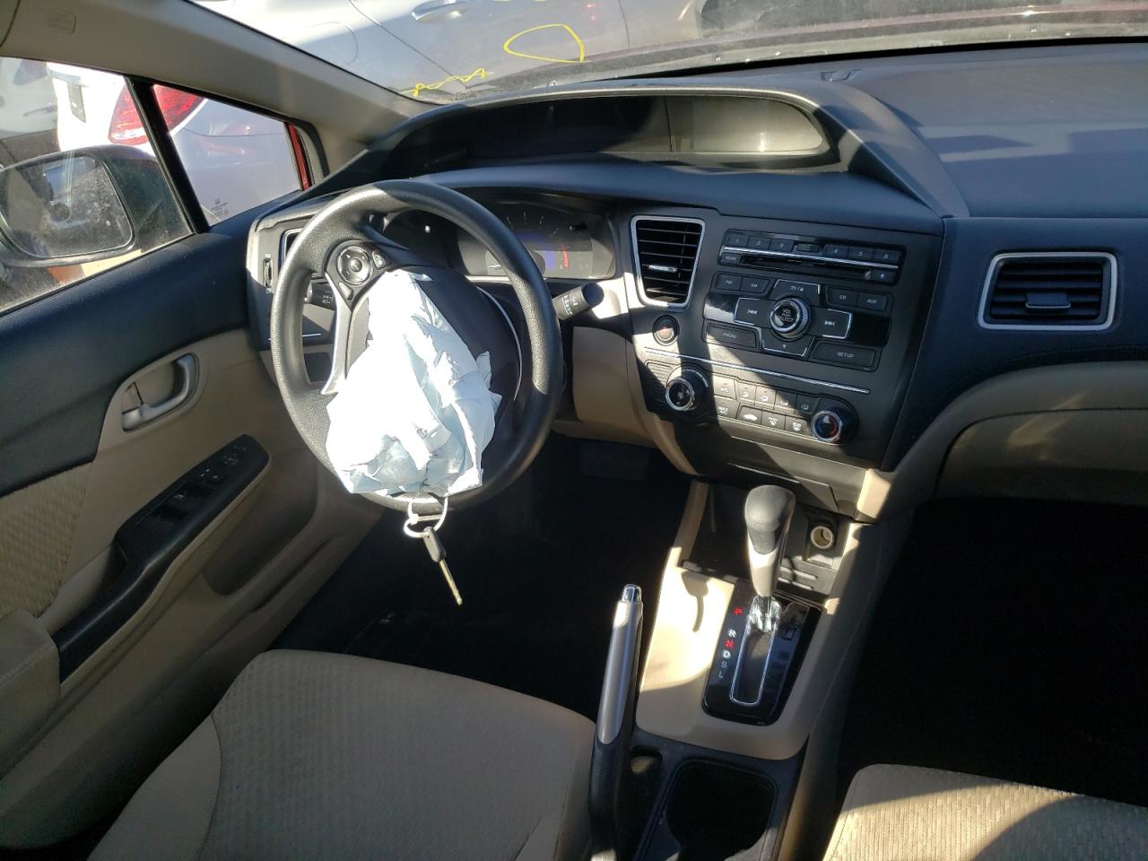 Photo 9 from auction – 2014 HONDA CIVIC LX with VIN 19XFB2F56EE031822