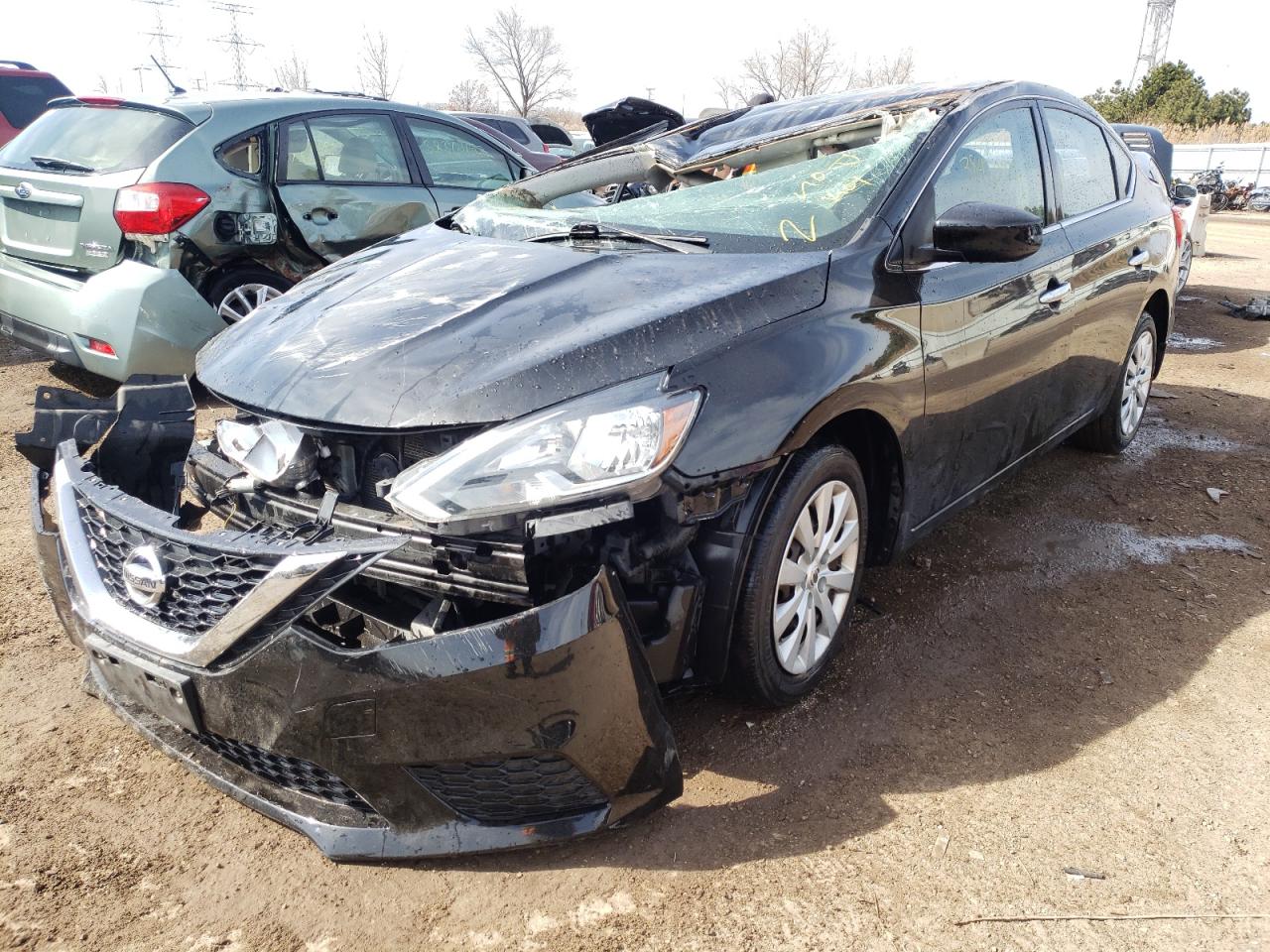 Photo 2 from auction – 2016 NISSAN SENTRA S with VIN 3N1AB7AP2GY242858