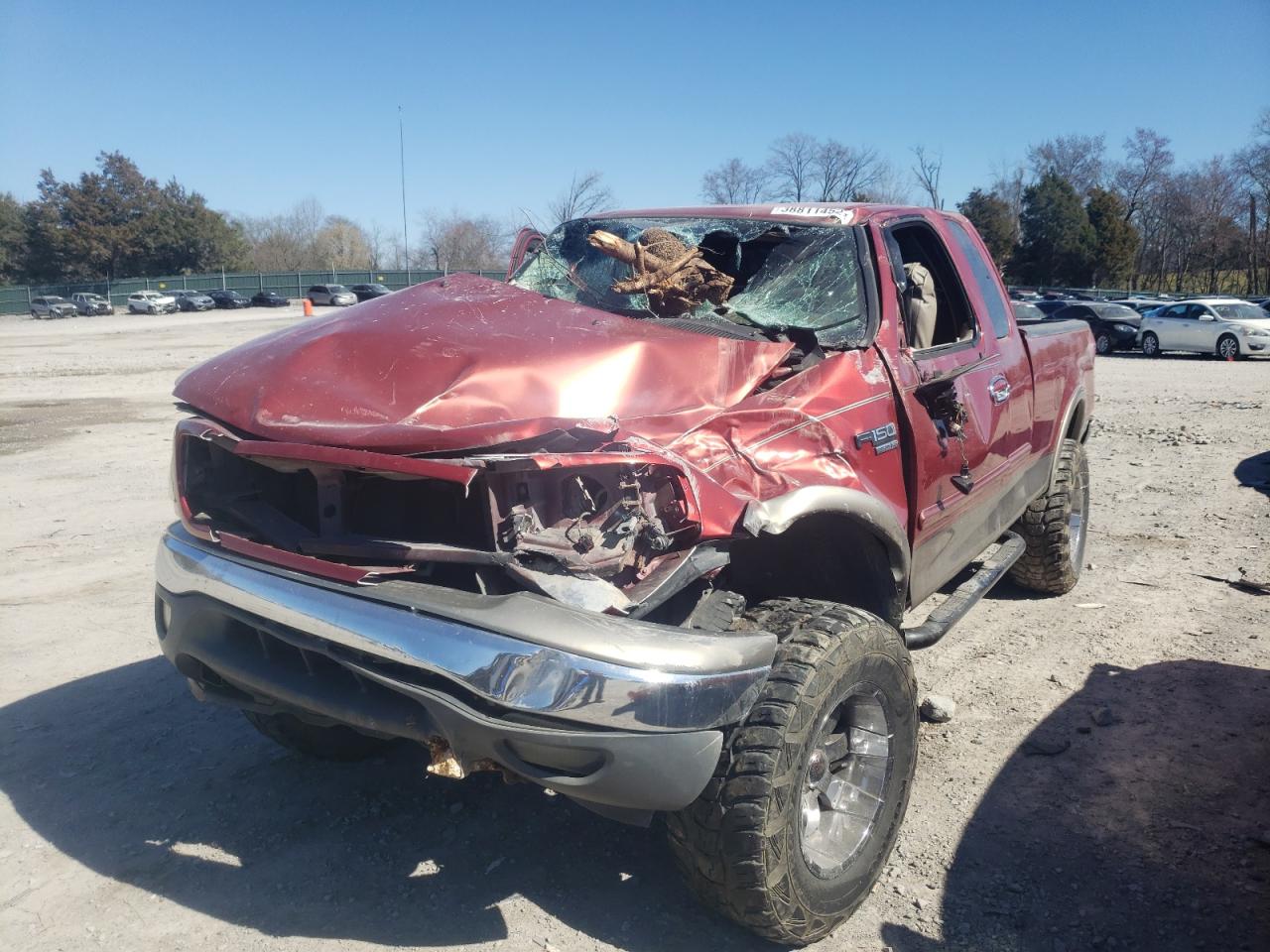 Photo 2 from auction – 2002 FORD F150 with VIN 1FTRX18L62NA79347