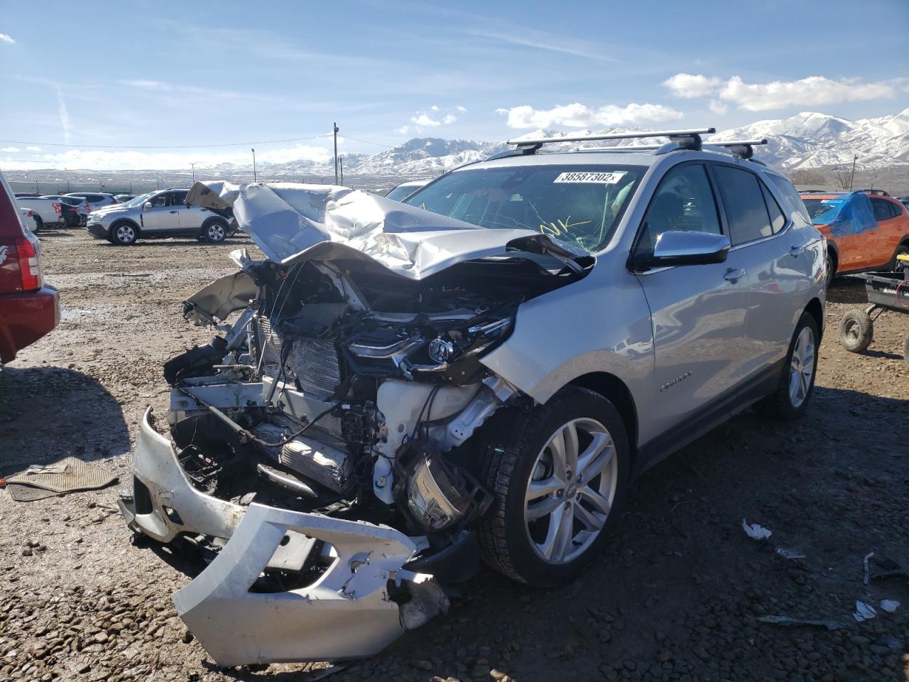 Photo 2 from auction – 2020 CHEVROLET EQUINOX PR with VIN 3GNAXYEX2LS591537