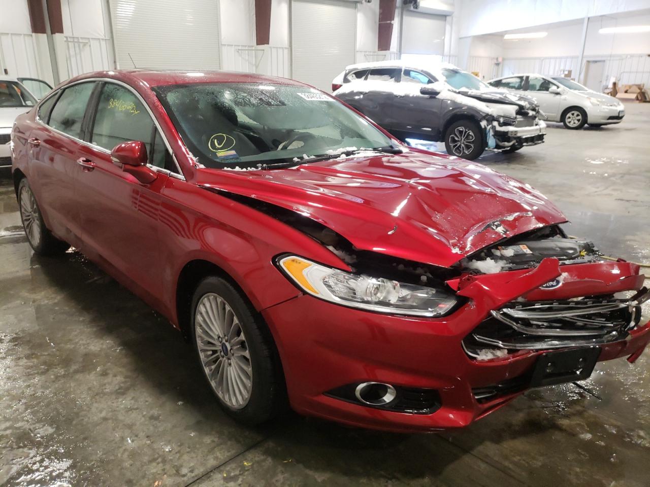 FORD FUSION TIT 2016 with VIN 3FA6P0D90GR280548 - Photo from auction