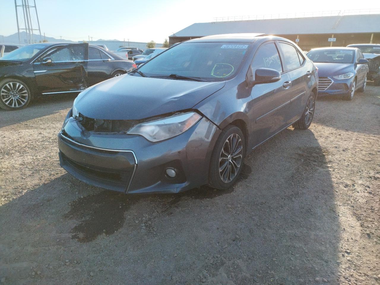 Photo 2 from auction – 2016 TOYOTA COROLLA L with VIN 2T1BURHE9GC658823