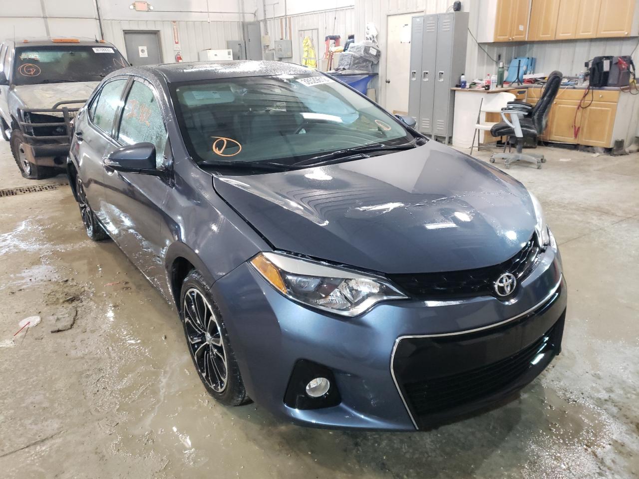 TOYOTA COROLLA L 2015 with VIN 5YFBURHE2FP341450 - Photo from auction