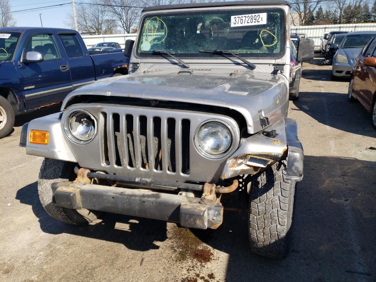 Photo 9 from auction – 2002 JEEP WRANGLER / with VIN 1J4FA39S12P732915