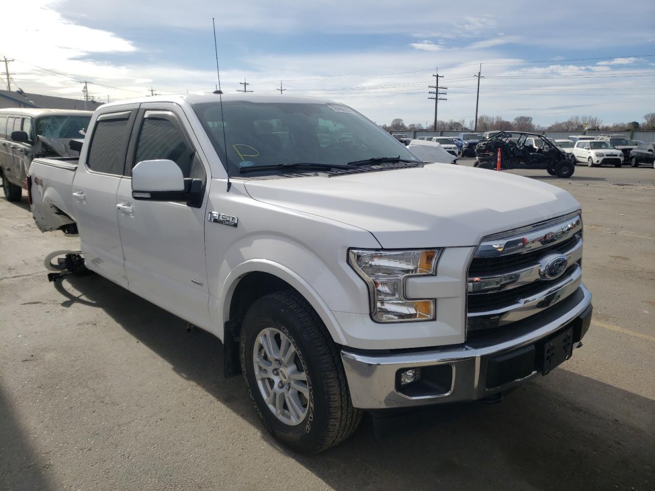 FORD F150 SUPER 2017 with VIN 1FTEW1EP2HKD82225 - Photo from auction