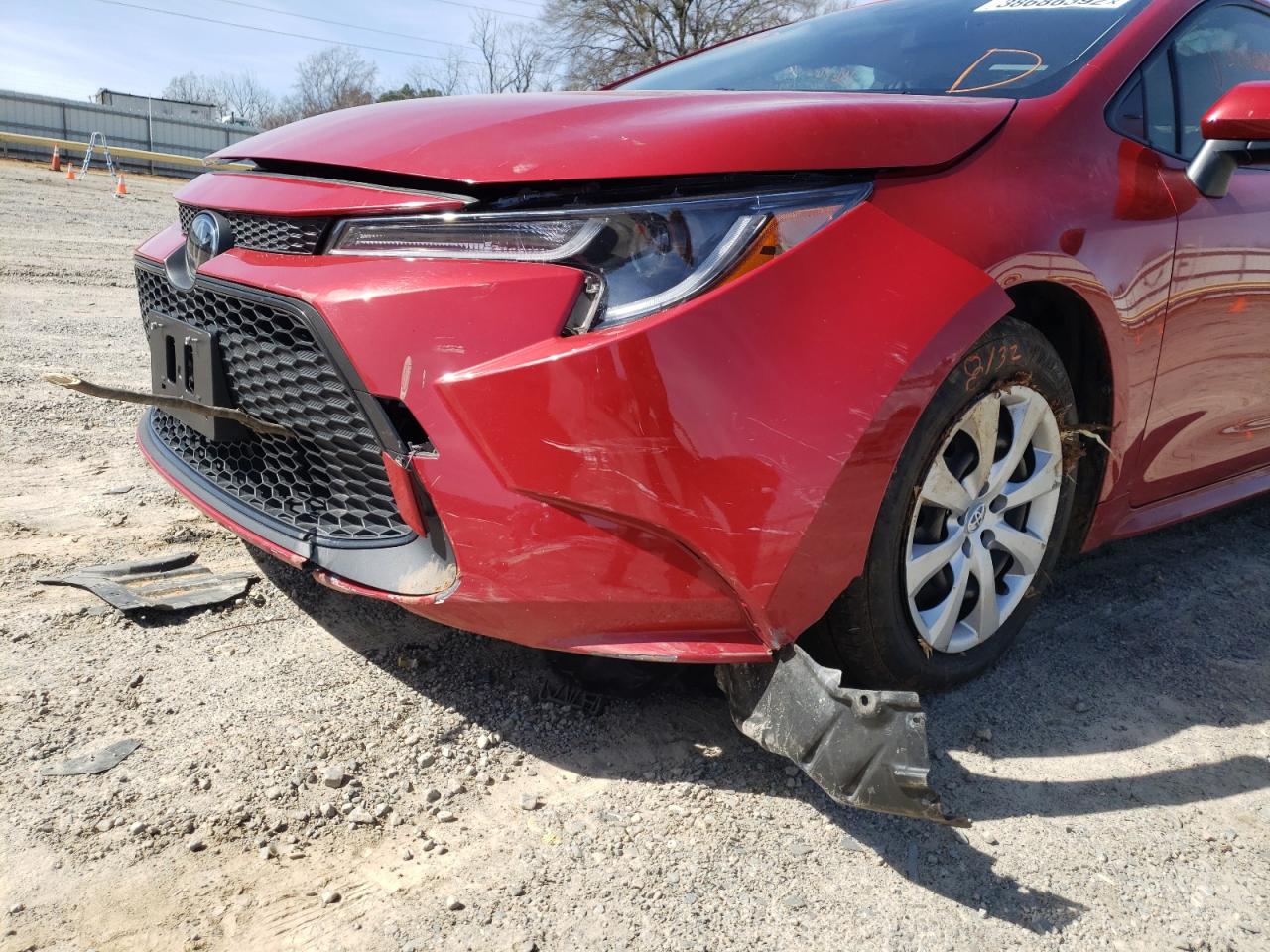 Photo 9 from auction – 2020 TOYOTA COROLLA LE with VIN JTDEPRAE7LJ034158