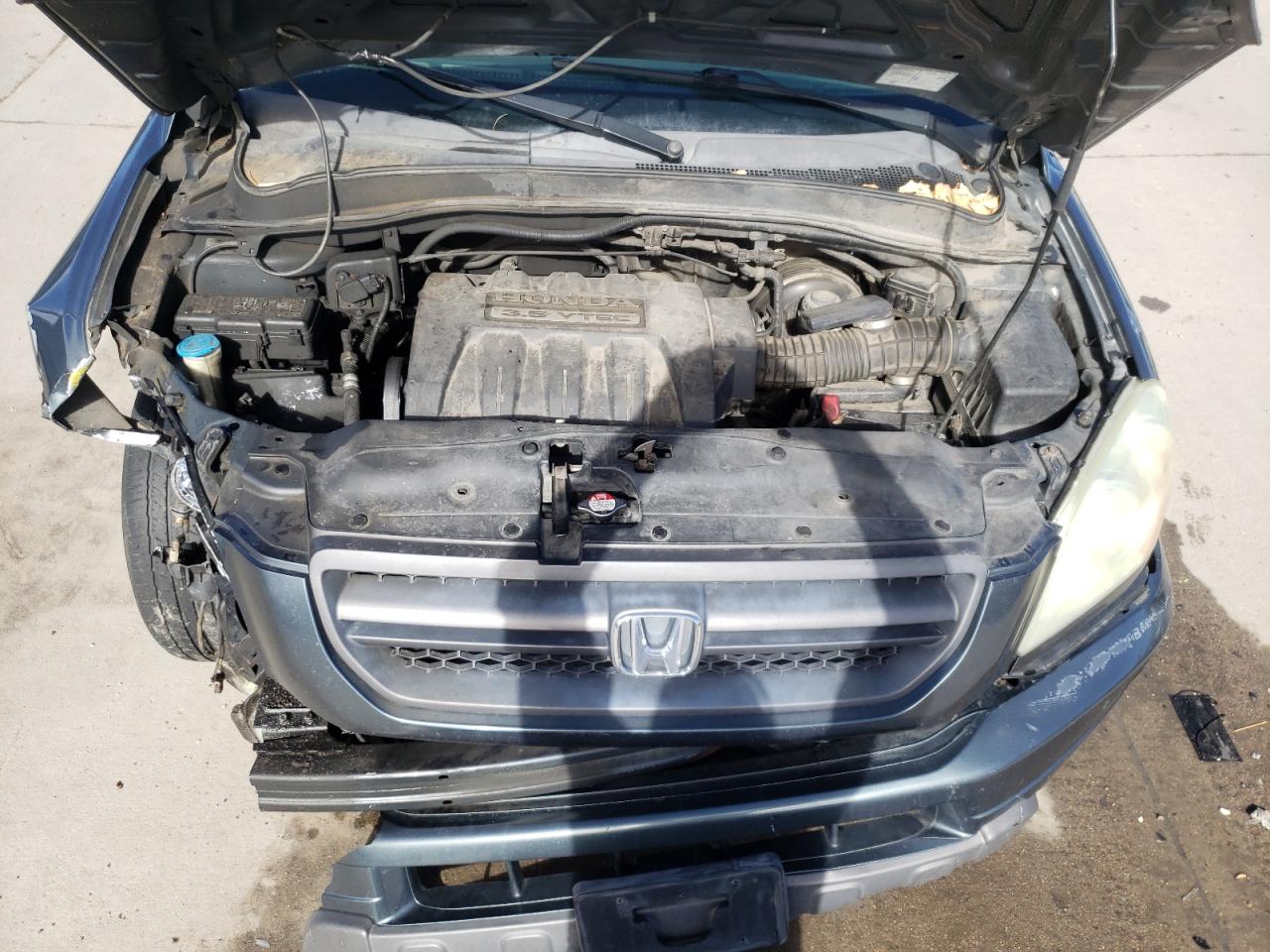 Photo 7 from auction – 2005 HONDA PILOT EX with VIN 2HKYF18445H530061
