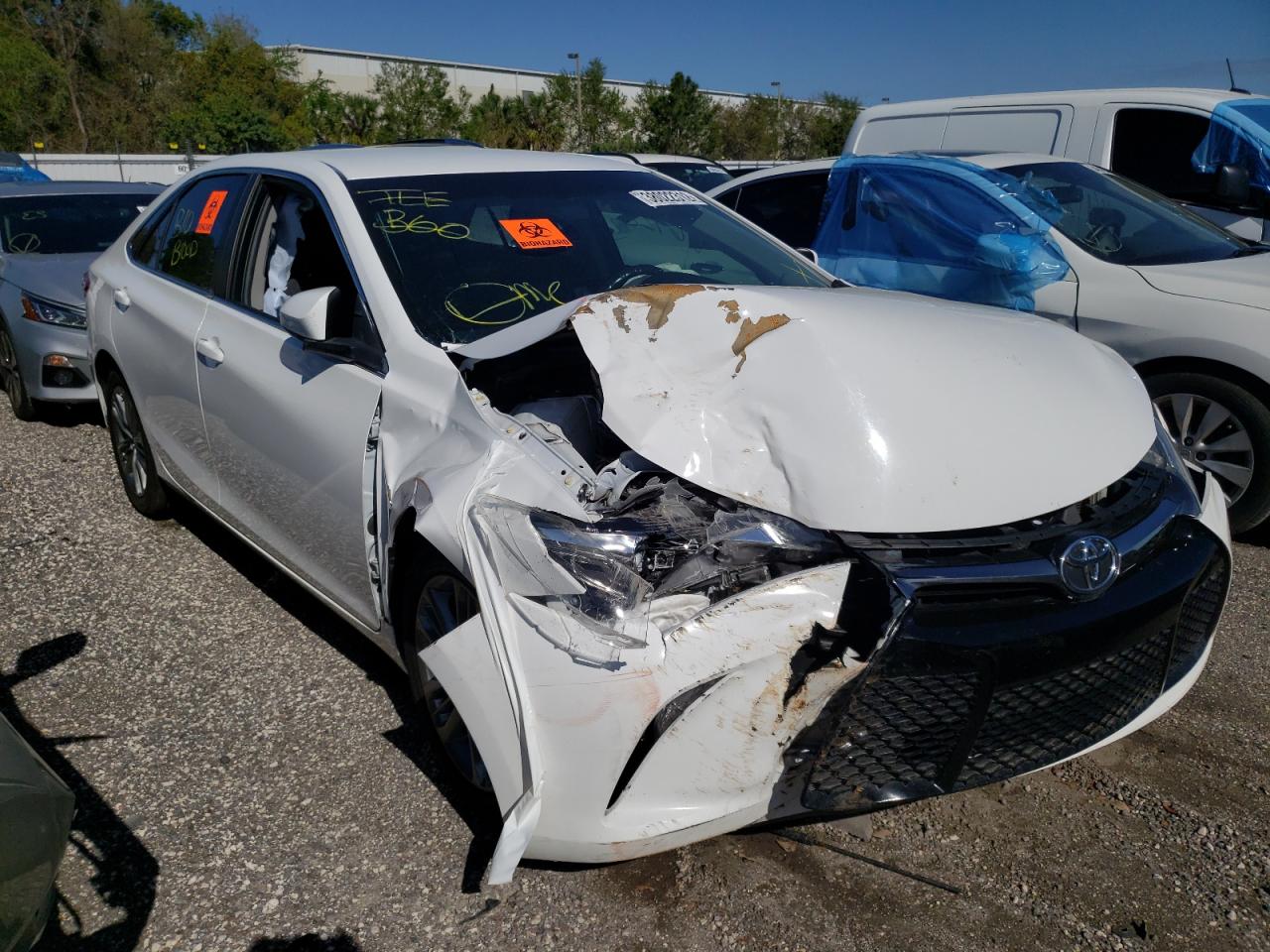 TOYOTA CAMRY LE 2016 with VIN 4T1BF1FK2GU224505 - Photo from auction