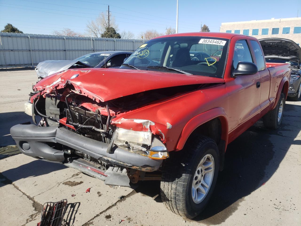 Photo 2 from auction – 2003 DODGE DAKOTA SXT with VIN 1D7HG12X93S149343