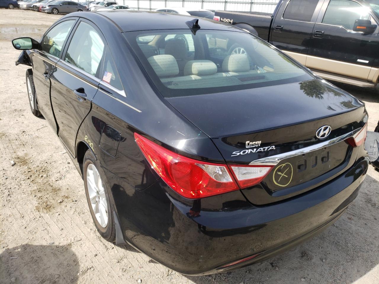 Photo 3 from auction – 2013 HYUNDAI SONATA GLS with VIN 5NPEB4AC0DH560660
