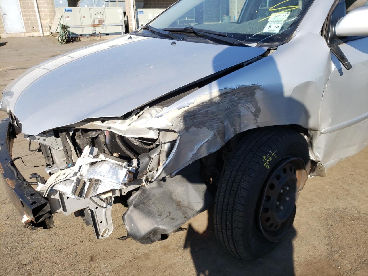 Photo 9 from auction – 2007 TOYOTA COROLLA CE with VIN JTDBR32E070101493