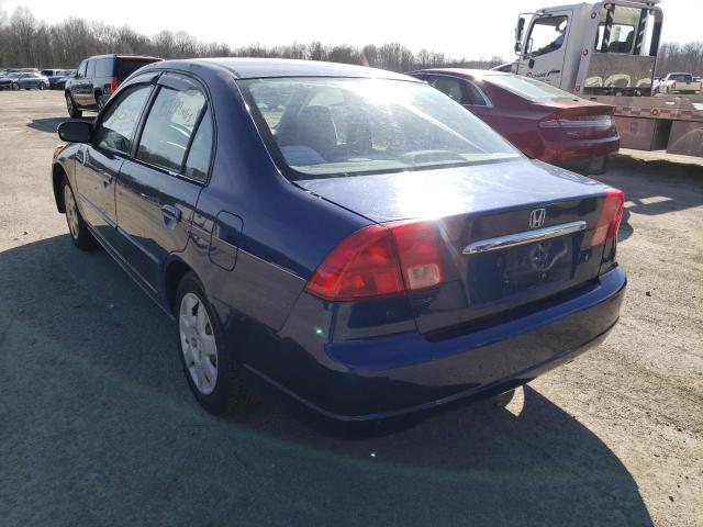 Photo 3 from auction – 2001 HONDA CIVIC EX with VIN 1HGES25751L037712