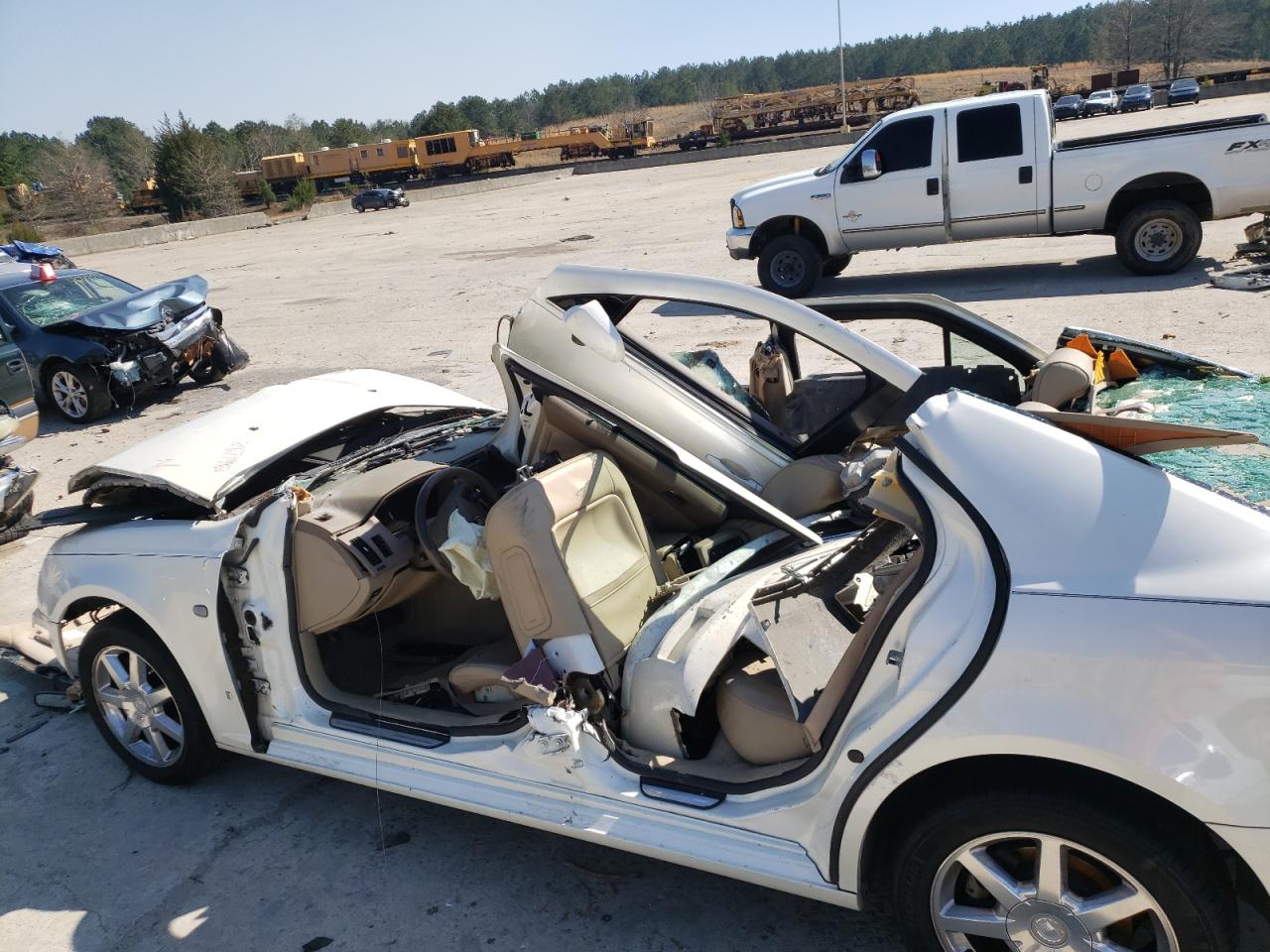 Photo 10 from auction – 2006 CADILLAC STS with VIN 1G6DC67A560172210