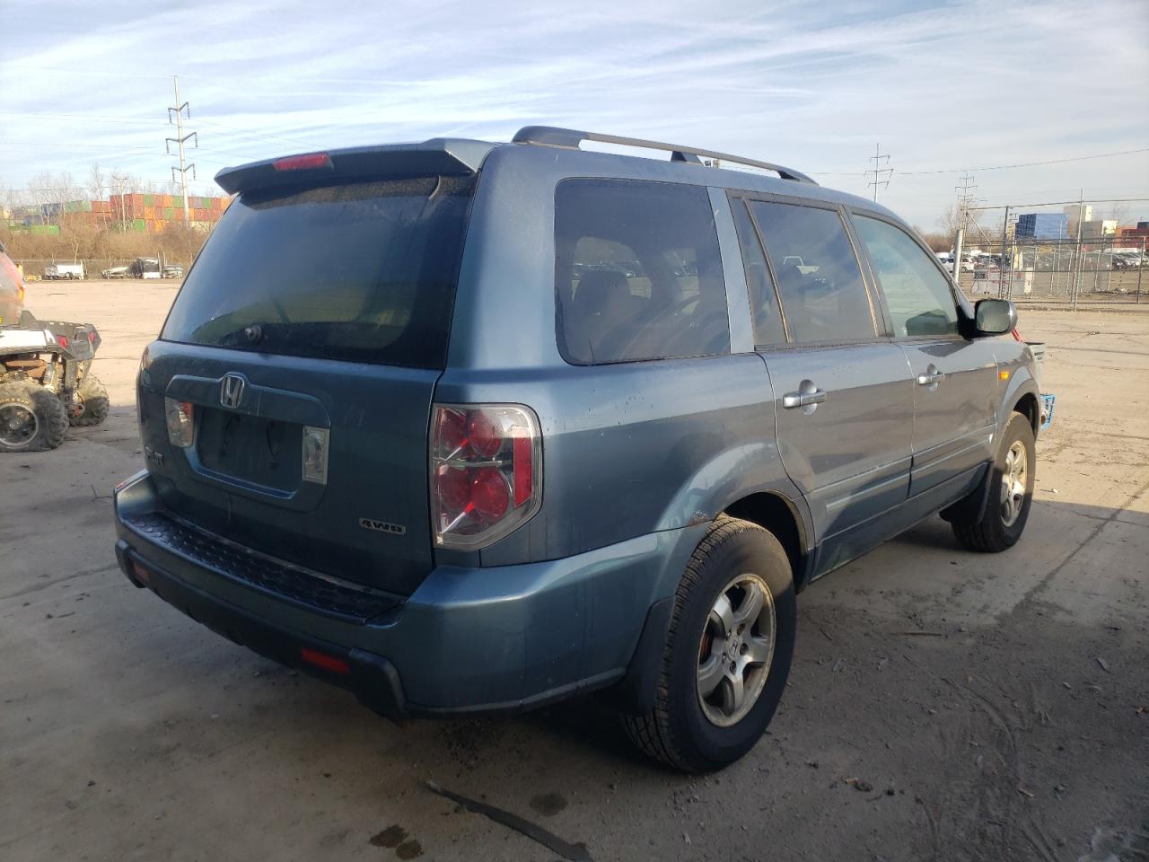 Photo 4 from auction – 2007 HONDA PILOT EX with VIN 2HKYF18467H534969