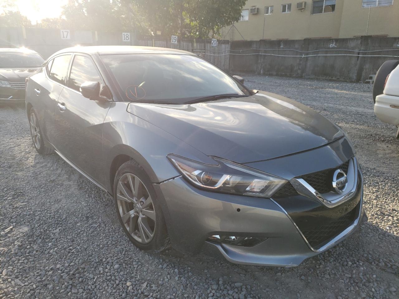 NISSAN MAXIMA 3.5 2017 with VIN 1N4AA6AP3HC418326 - Photo from auction