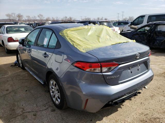 Photo 3 from auction – 2021 TOYOTA COROLLA LE with VIN 5YFEPMAE2MP249883