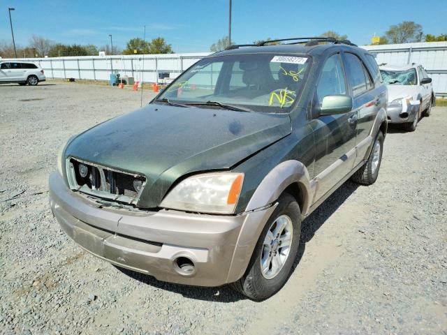 Photo 2 from auction – 2006 KIA SORENTO EX with VIN KNDJD733865650035
