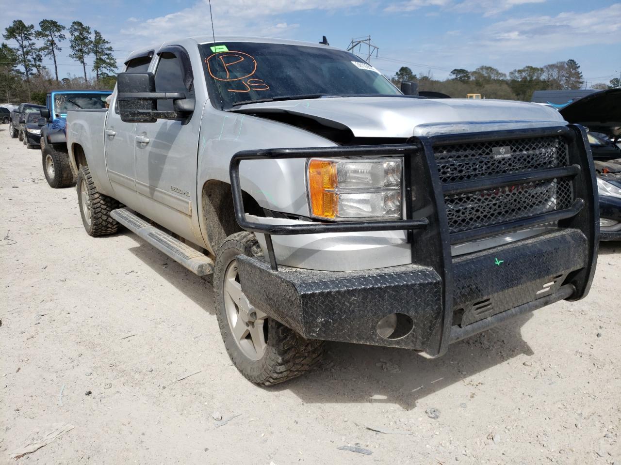 GMC SIERRA K25 2014 with VIN 1GT121E89EF176455 - Photo from auction